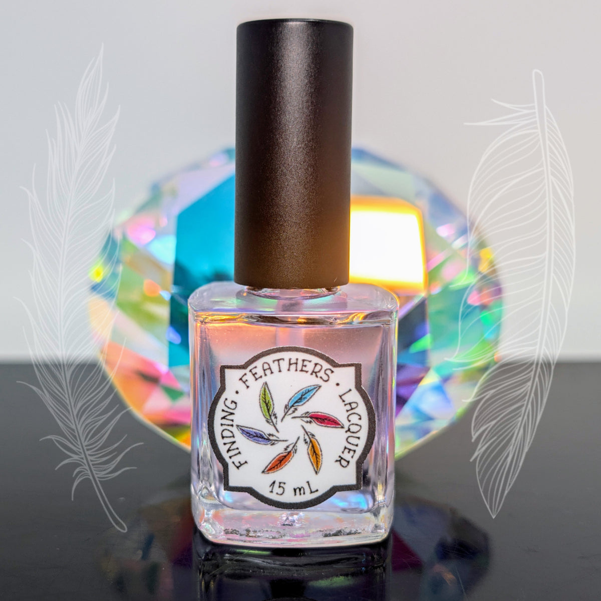 Finding Feathers Lacquer  | The Beauty of Rebirth - True Tranquility QDTC
